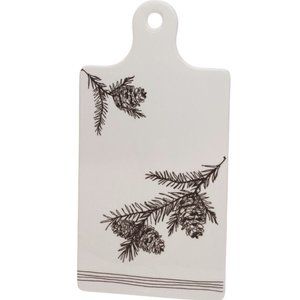 White Pine Trivet TRAY Rectangle Cheese Tray or Trivet Christmas 13” L X…